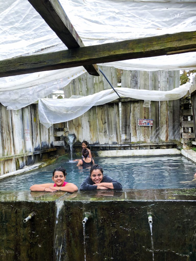 Hot springs in Kheerganga