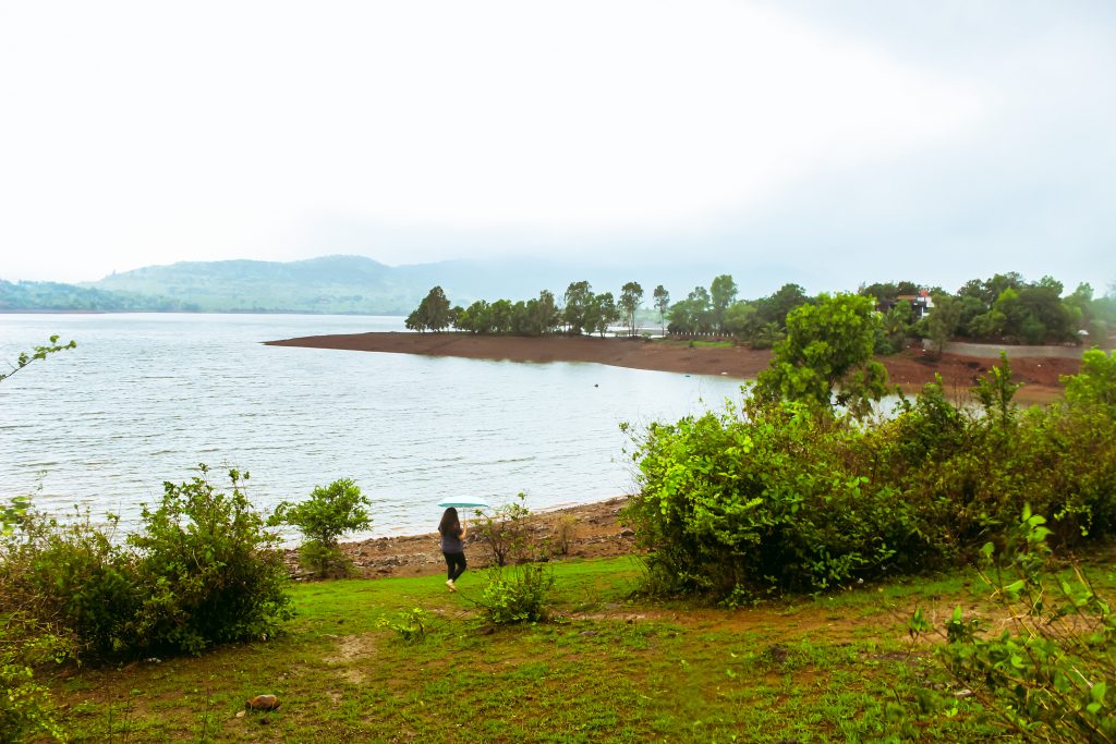 Lake close to native place 